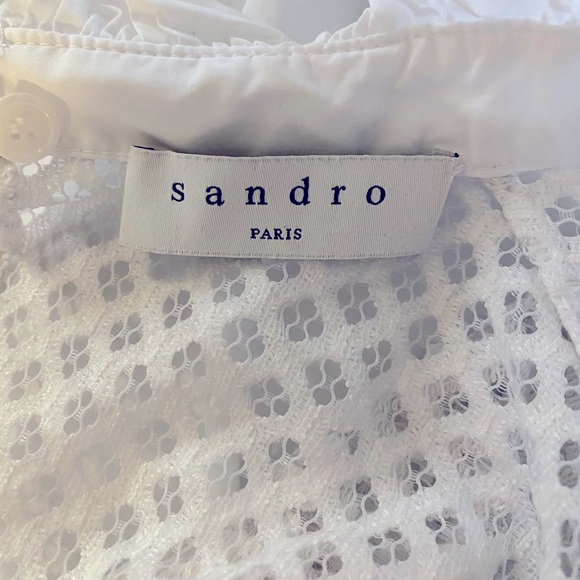 Sandro lace top - Picture 4 of 6